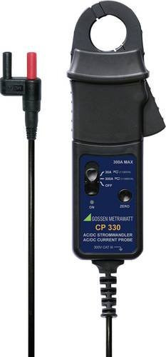 Gossen Metrawatt CP330 Stromzangenadapter in Schwarz mit Messbereich 50mA - 300A für AC und DC - Bild 1