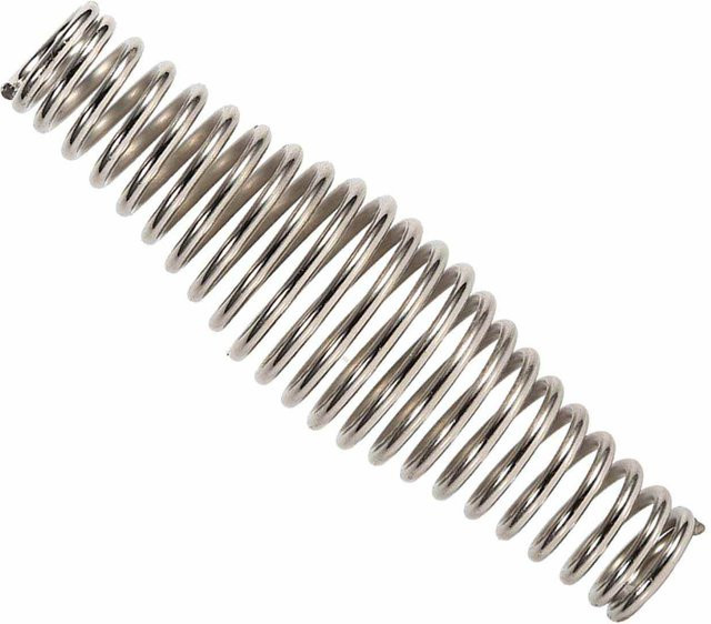 Fishine BBQ Federgriffe aus Edelstahl in Silber, 2 Stück für Holzofen, Grill und Räucherofen - Bild 1