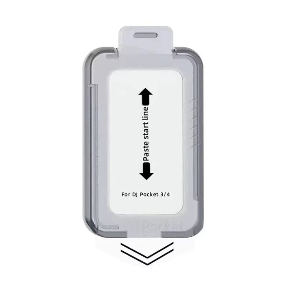 DJI Pocket 4 Schutzfolien-Set aus gehärtetem Glas: Objektiv-Schutzfolie und Bildschirm-Schutzfolie in Transparent, kratzfest und bruchsicher - Bild 6