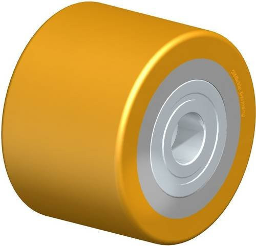 Blickle Hubwagenrolle HTH 85X60/20-60K in Braun und Gelb mit einem Rad-Durchmesser von 85 mm und einer Tragfähigkeit von maximal 560 kg - Bild 1