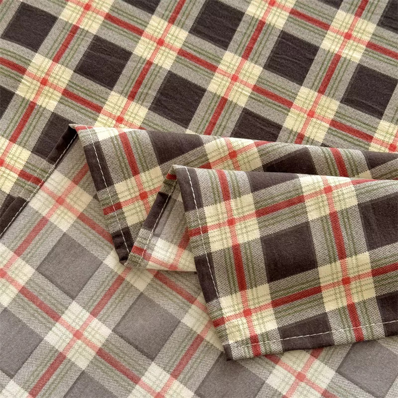 Bonenjoy Bettlaken mit Karomuster in Multicolour, B/T: 160 x 230 cm - Bild 4