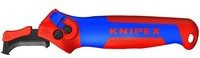 Knipex Abmantelungsmesser 16 50 145 SB mit Gleitschuh und Ratschenfunktion für Rundkabel bis 7 mm Mantelstärke - Bild 1