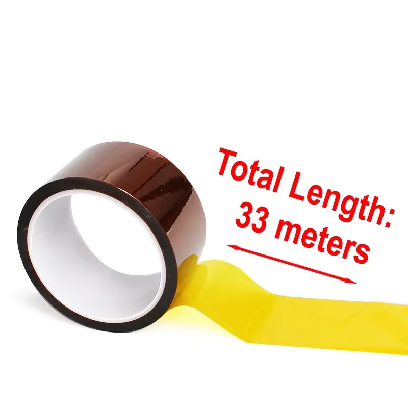 Goldenes Polyimid-Isolierband für Hochtemperatur-Wärmeschutz und Elektronikplatinen-Schutz, 3–100 mm - Bild 2
