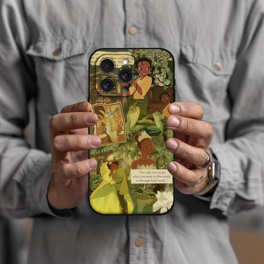 Handyhülle Die P-Prinzessin und der F-Frosch Märchen Design für Apple iPhone 11 12 13 14 15 16 17 Pro Max Plus Mini in Multicolour - Bild 5