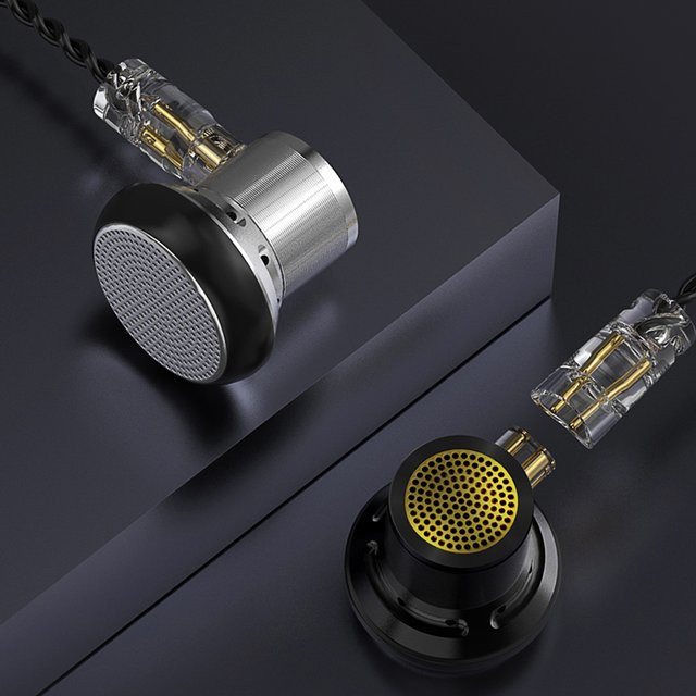 ND DTS Dynamische In-Ear-Monitor Kopfhörer mit HIFI Bass und Noise Cancelling in Silber - Bild 1