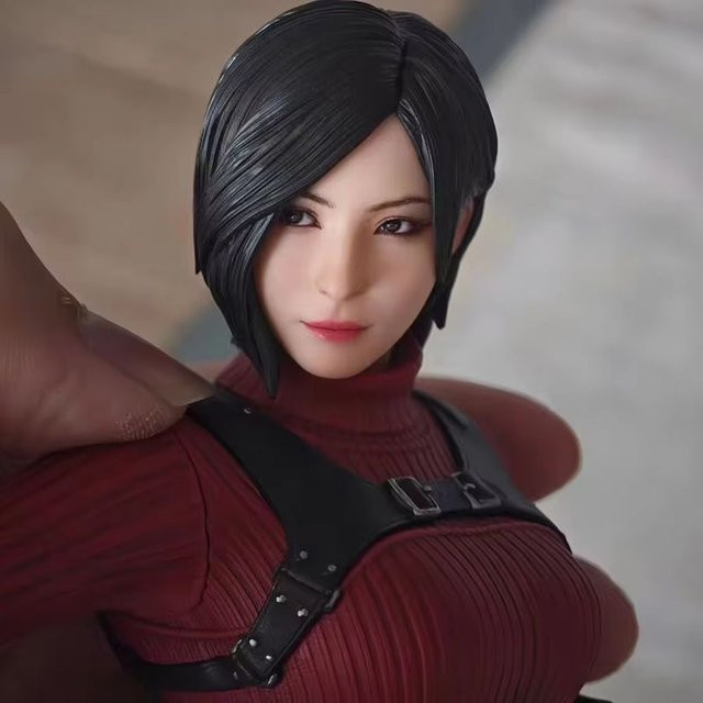 Bandai Resident Evil Ada Wong, PVC-Figur, Rotes Kleid - Bild 1