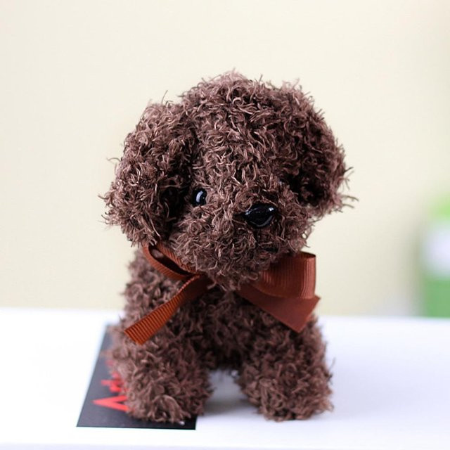 Yiran Health & Beauty Teddy Hund Plüschtier, Schlüsselanhänger, 12cm, ab 14 Jahren - Bild 1