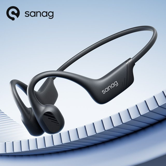 Sanag B21S True Bone Conduction Bluetooth-Kopfhörer mit HiFi-Sound in Schwarz oder Blau - Bild 1