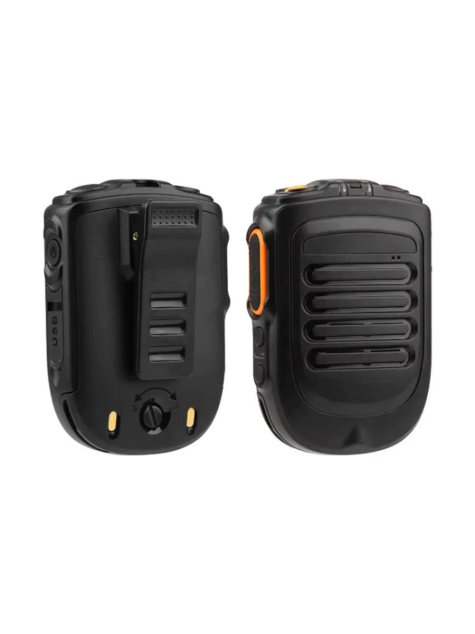 UNIWA BM001 Zello Walkie-Talkie mit SOS-Funktion und PTT-Taste, 2000mAh POC Handfunkgerät mit Bluetooth-Mikrofon in Schwarz, kompatibel mit Alps UNIWA F400 - Bild 6