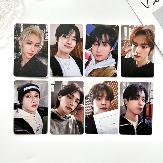 Stray Kids ROCK-STAR Album, 8-teiliges Set, Fotokarten - Bild 1