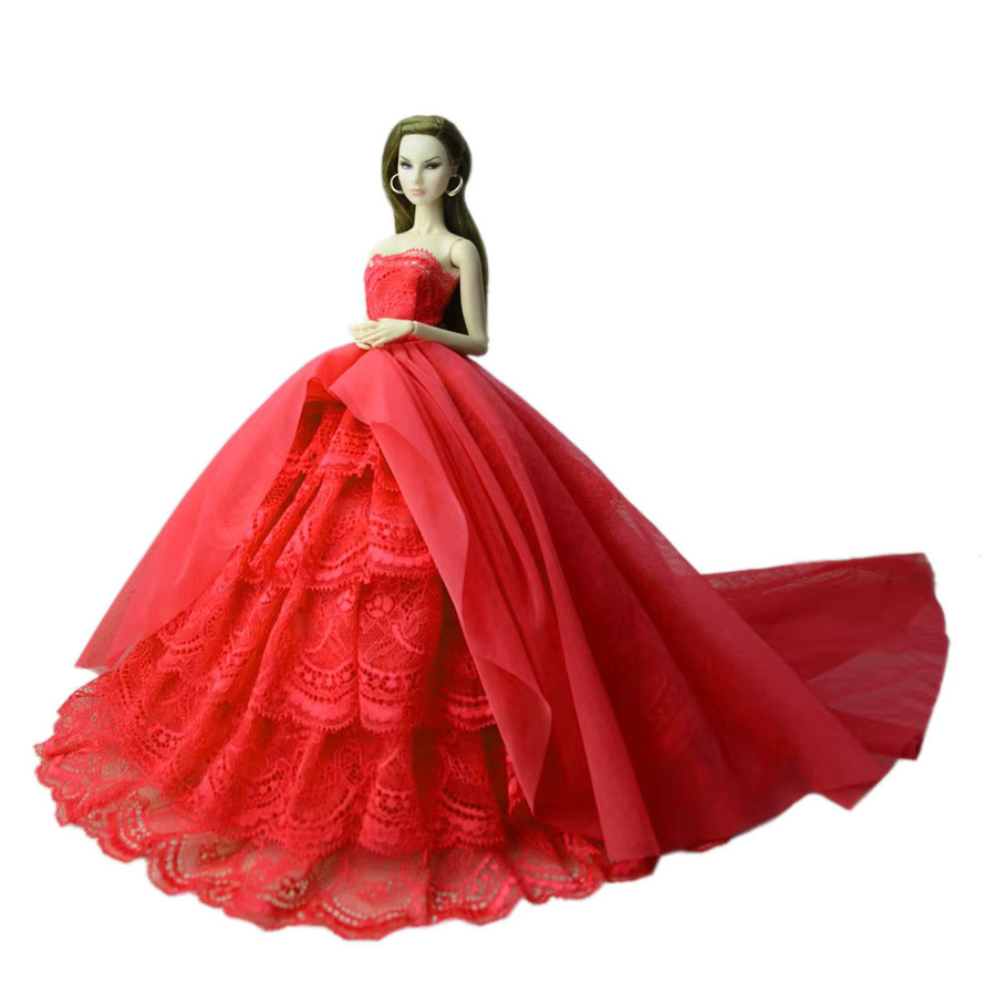 ROUND YUAN Prinzessin Puppe Luxus Kleider, Zubehör - Bild 3