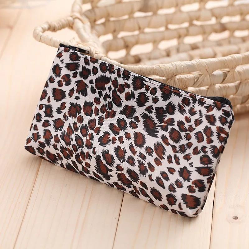 Rising-makeup Kosmetiktasche mit Leoparden-Herzmuster, Damen - Bild 1