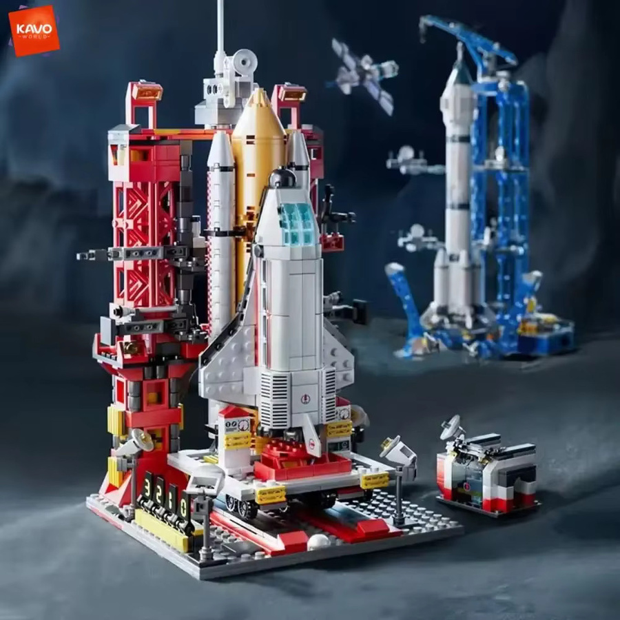 KAVOWORLD Weltraum Raumfahrtzentrum Bausteine, Lernspielzeug - Bild 1