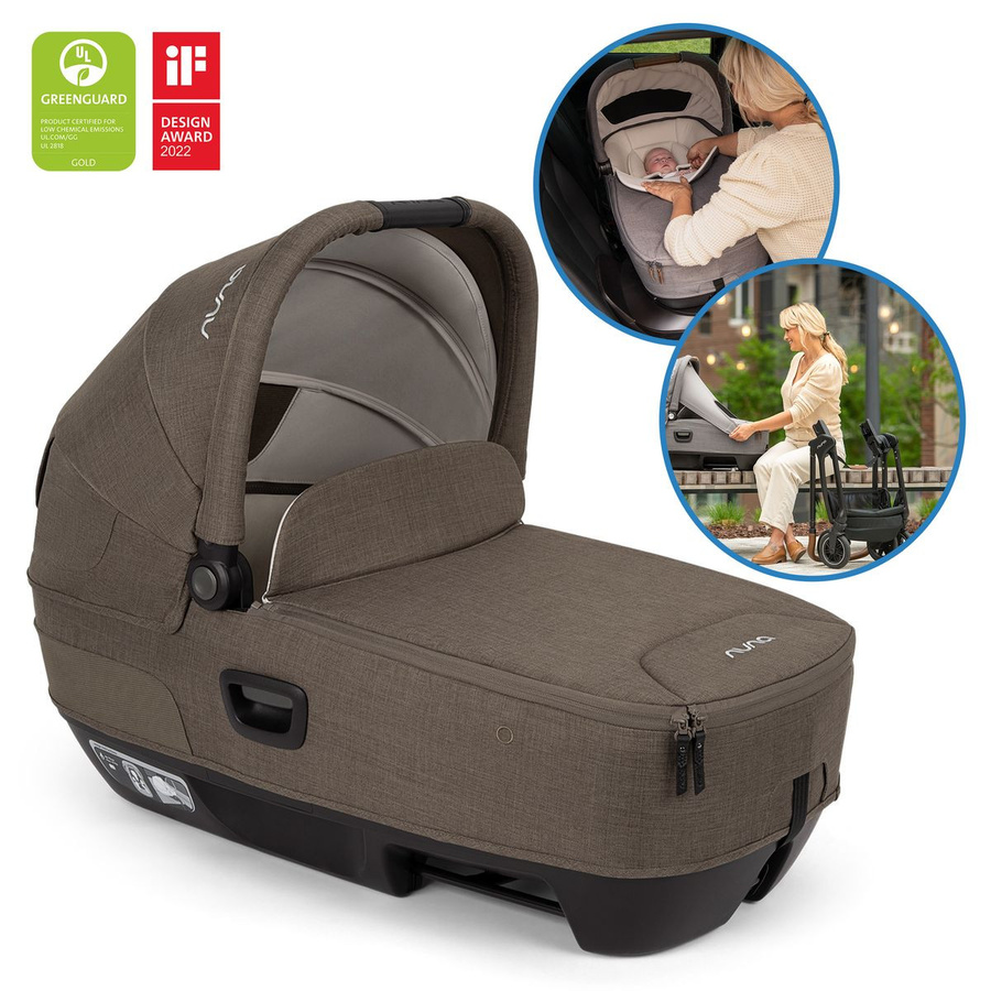 Nuna Babywanne CARI next für Auto und Kinderwagen in Pistachio Green - Bild 1
