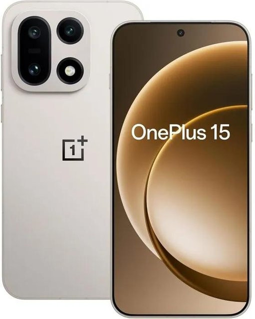 OnePlus 15 Smartphone 5G mit 16GB RAM und 512GB Speicher in Weiß und 6,78 Zoll AMOLED Display - Bild 1