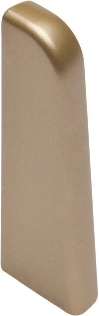 OBI Endstück Modern Gold Matt aus Kunststoff, 2 Stück, B: 60 mm, H: 20 mm - Bild 1