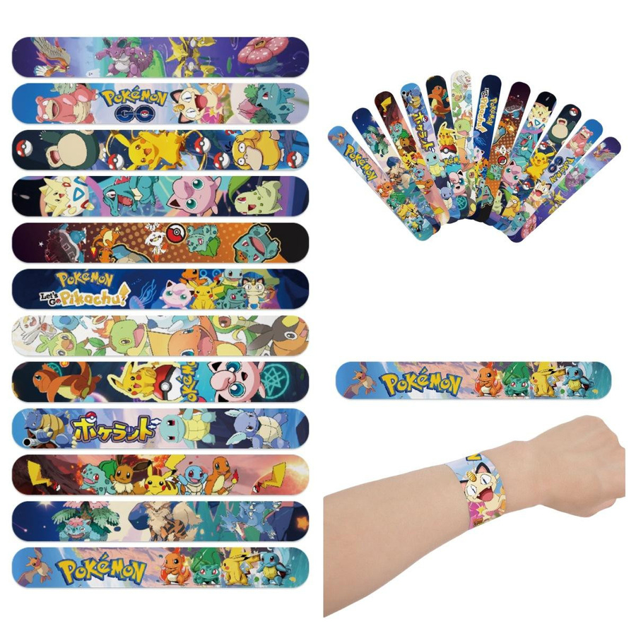 Linyi toy Pokémon Pikachu Anime Kreis Schnappverschluss 18-teiliges Set - Bild 4
