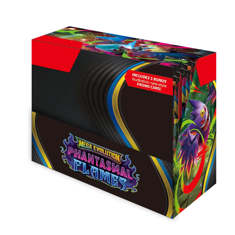 Pokémon Mega Evolution Chaos Rising Prismatic Evolutions Black Bolt, Englische Booster-Kampfkarten, 360-teiliges Set, ab 6 Jahren - Bild 1
