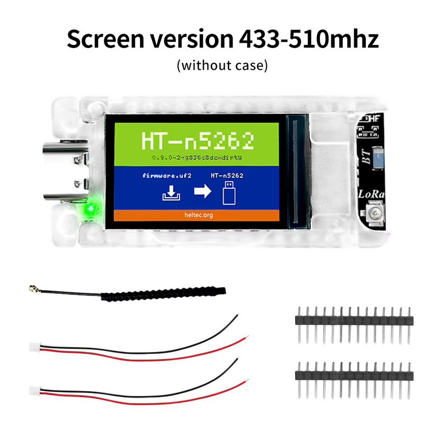 Heltec T114 Meshtastic Meshcore Kit LoRaWAN Modul mit SX1262 und NRF52840 Basisplatine sowie Antenne in Multicolor - Bild 2
