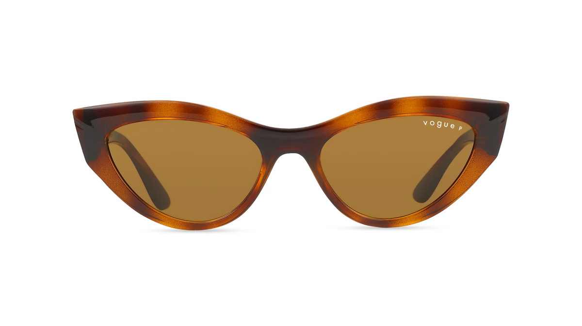 Vogue 0VO5637SU Sonnenbrille Cat Eye, Vollrand, Kunststoff, braun, Damen - Bild 1
