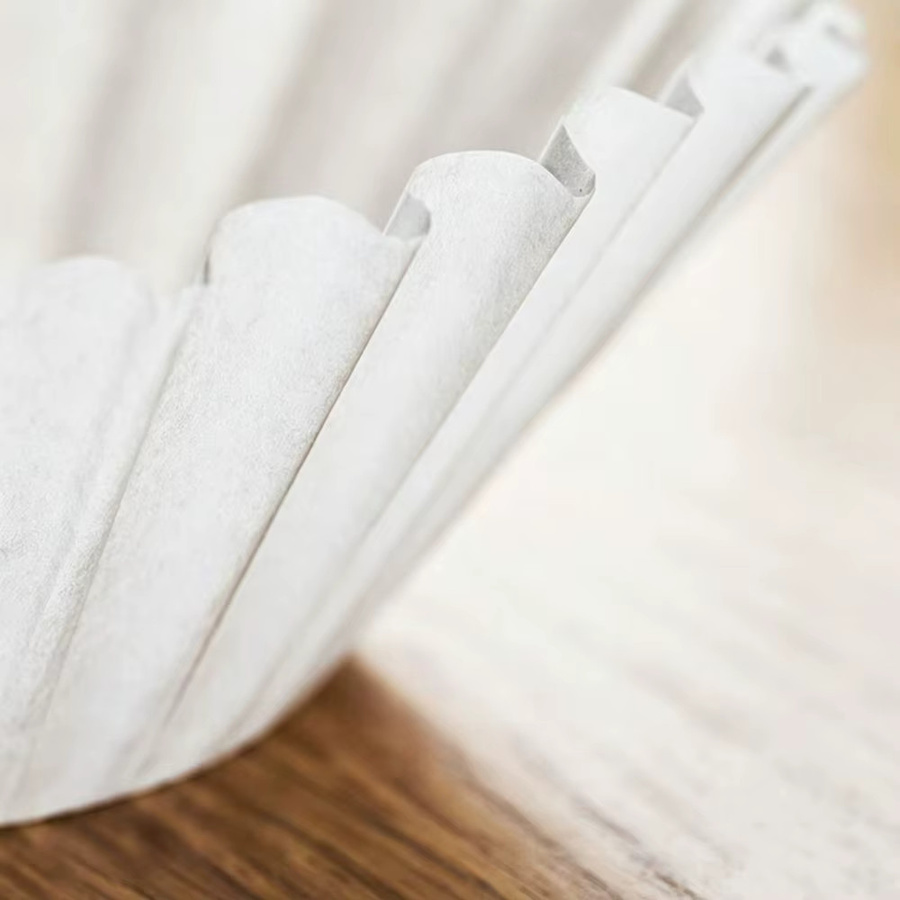 Punana Einweg-Kaffeefilter in Weiß, 100 Blatt Kaffeepapierfilter für Einzelportions-Kaffeemaschinen (1-2 Tassen) - Bild 2