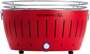 LotusGrill XL Elektro-Tischgrill aus Edelstahl in Feuerrot, B/H/T: 43,5 x 45,0 x 26,0 cm - Bild 1