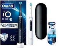 Oral-B iO Series 5 Duo Elektrische Zahnbürste in Schwarz/Weiß - Bild 1