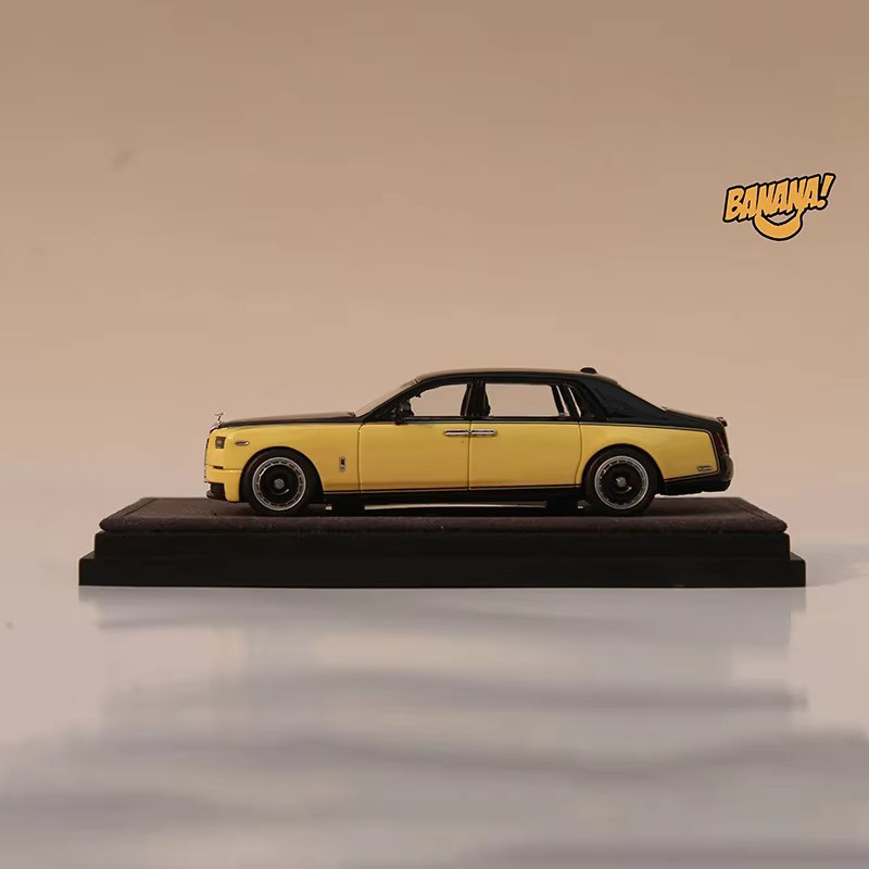 MASSDI Phantom EWB Simulationsauto-Modell, 1:64 Maßstab, Metall, Schwarz - Bild 3