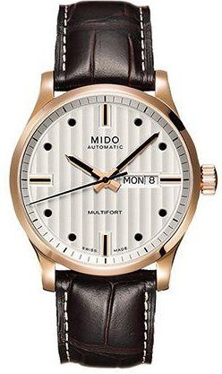 Mido Armbanduhr Automatik, Edelstahlgehäuse, 42 mm, Lederarmband, Herren - Bild 1