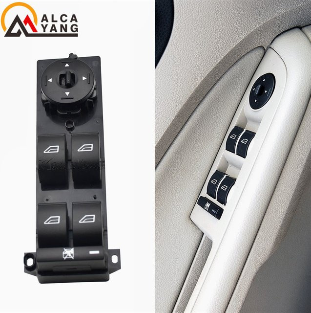 Elektrischer Fensterheber Hauptschalter für Ford Focus in Schwarz Malcayang 9m5t14a132ca - Bild 1
