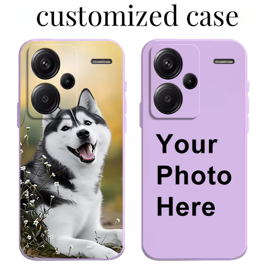 Personalisierte Soft-Handyhülle für Xiaomi Redmi A1 A2 A3 A5 A7 Plus 12C 13 13C 14 14C 15C 4G 5G mit eigenem Foto in Multicolor - Bild 5