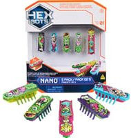 Spin Master Hex Bots Nano Bots 5er-Pack Käfer Spielfiguren in Bunt/Mehrfarbig - Bild 1