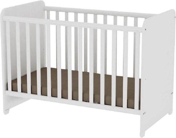 Lorelli Babybett Sweet Dream Unterbettrahmen mit zwei Ebenen in Weiß, B/T/H: 124 x 68 x 95 cm