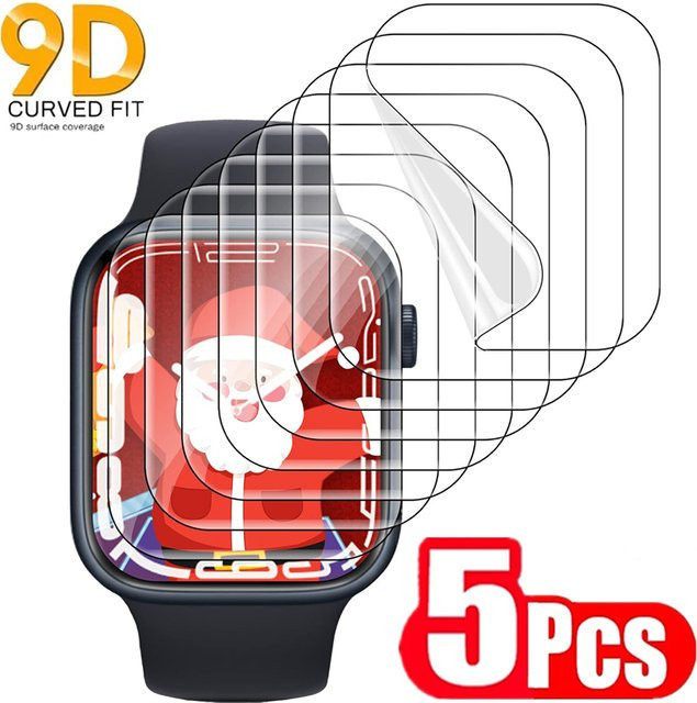 RWBANDS Hydrogel-Folie für Apple Watch, transparent, Unisex - Bild 1