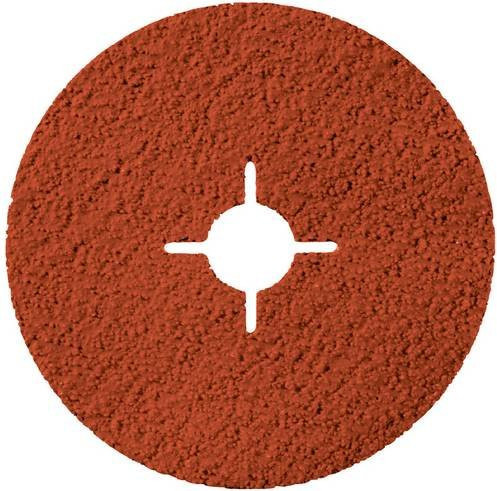 Metabo Fiberscheibe Keramik Rot Durchmesser: 115 mm Körnung: 60, 25 Stück - Bild 1