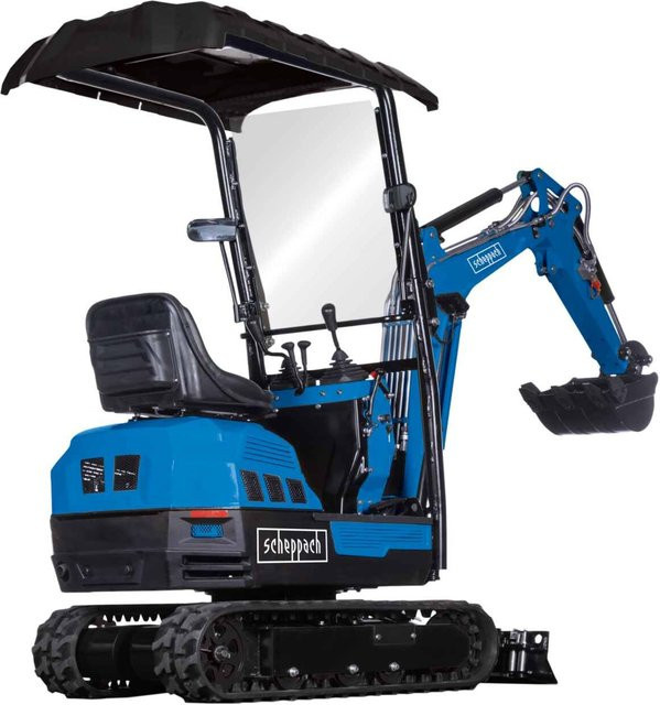 Scheppach Minibagger EXC1400 in Blau - Bild 1