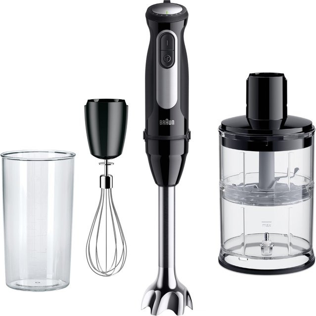 Braun MultiQuick 5 Pro Stabmixer MQ 55254 M in Schwarz/Edelstahl - Bild 1