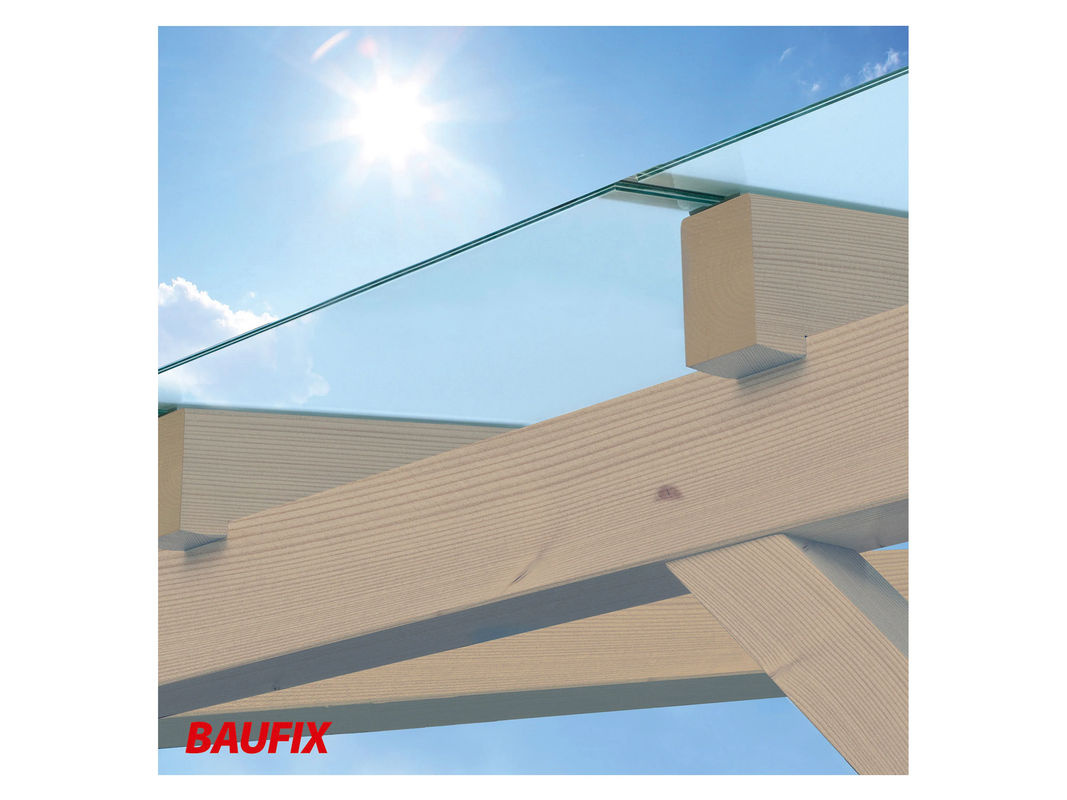 BAUFIX Dekor-Langzeitlasur Silbergrau mit satin-glänzendem Finish, 5 Liter - Bild 2