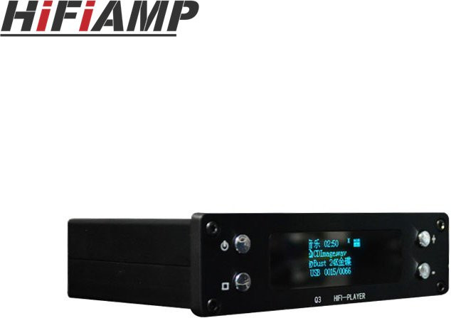 HiFiAMP Q3 HIFI Musikplayer mit ES9028 Decoder und Bluetooth 5.0 in Schwarz - Bild 1
