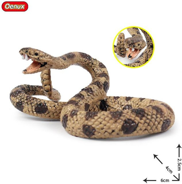 Oenux Simulation Wald Wilde Schlangen Tiere Modell, Actionfiguren, ab 3 Jahren - Bild 1