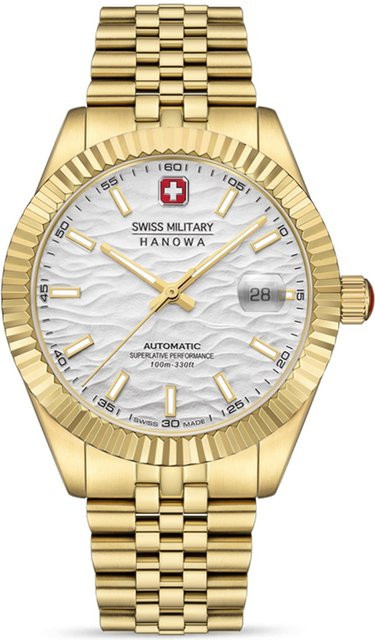 Swiss Military Hanowa Armbanduhr Automatik, Edelstahl, 41 mm, Herren - Bild 1