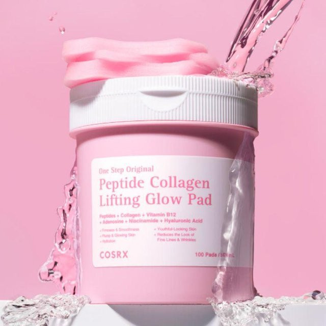 COSRX One Step Original Peptide Kollagen Lifting Glow Pad, 100 Pads - Bild 1