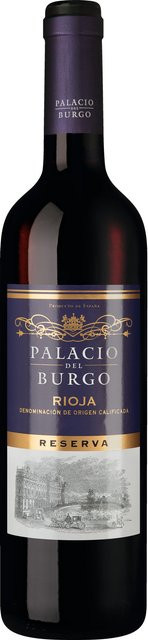 Palacio del Burgo Rioja Reserva Tempranillo trocken 2019 Rotwein 0,75 l - Bild 1