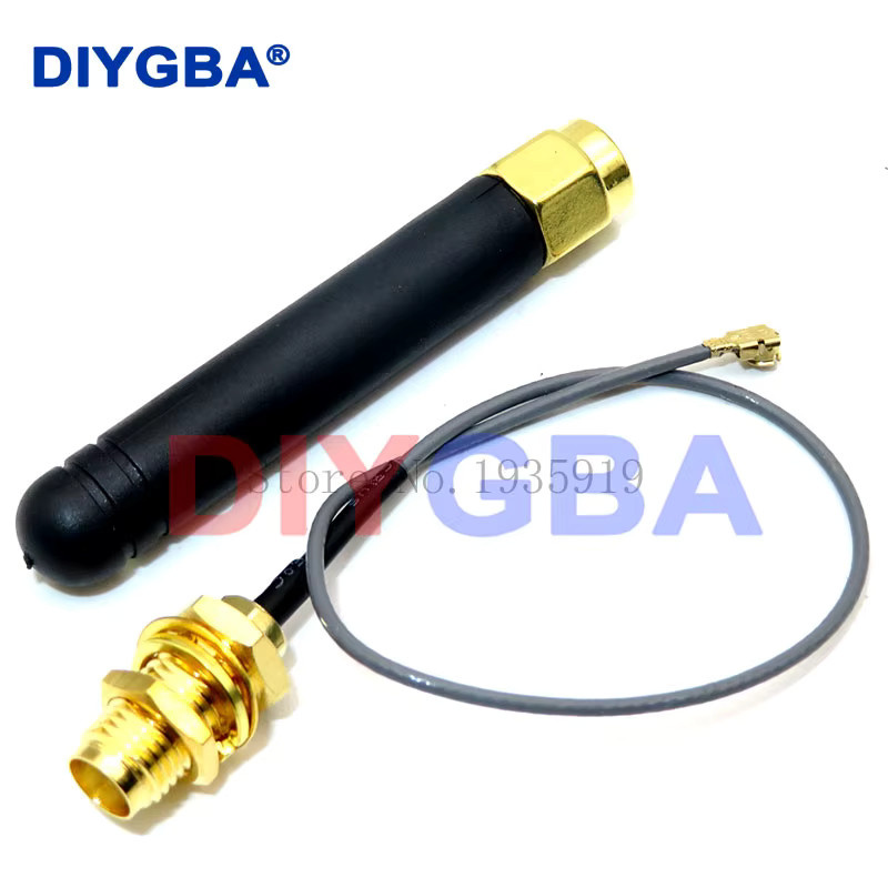DNIGEF GSM-Antenne für SIM800L SIM800C SIM900 SIM868 GPRS TCP IP-Module in Schwarz - Bild 2