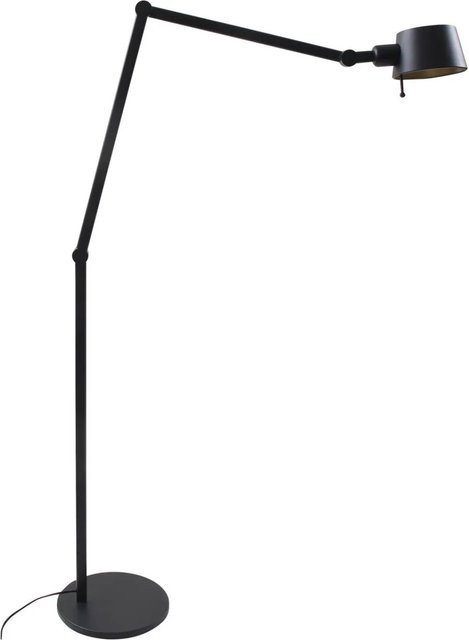 Lucande Stehlampe Silka Modern in Schwarz aus Metall, 1-flammig E27, Höhe: 216 cm - Bild 1