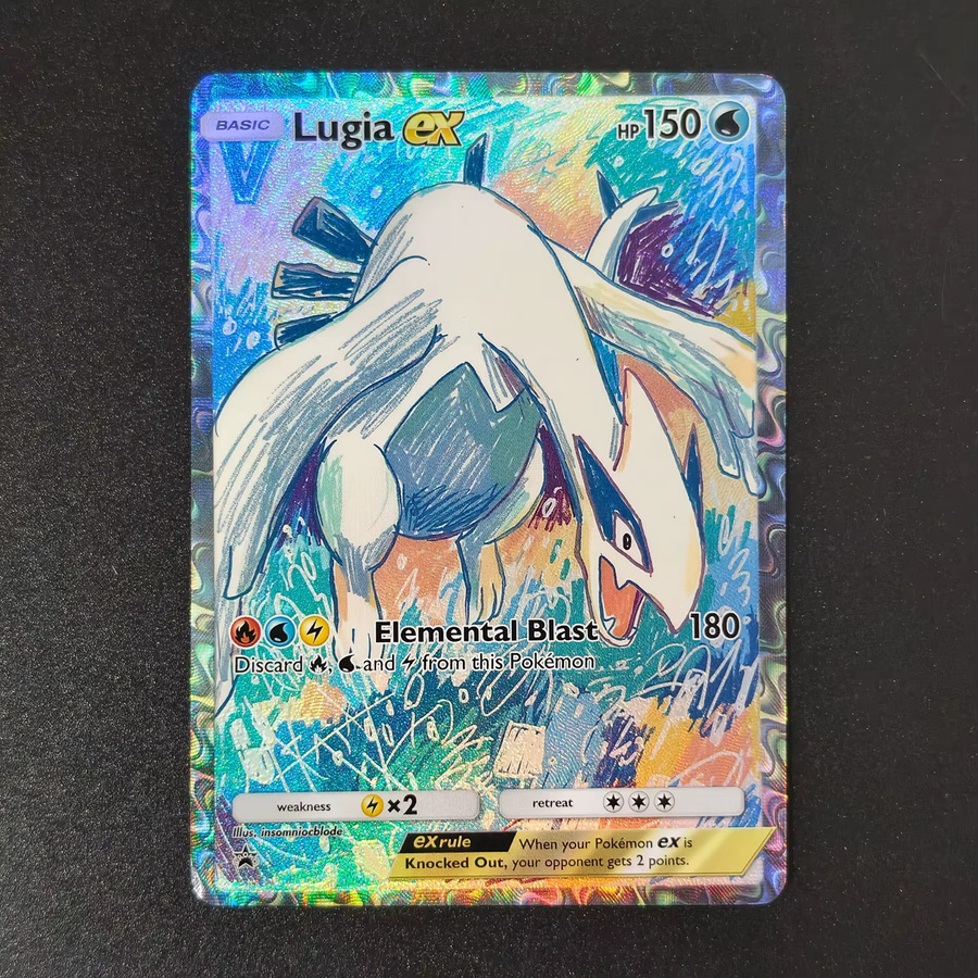 Keeppley Pokémon Great Tusk Lugia ex Game Texture Collection Card, Pappe / Karton, englisch - Bild 2