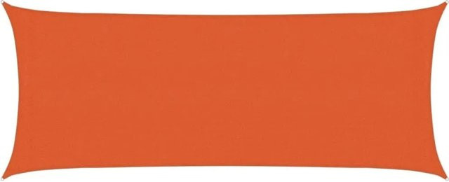 Furnicato Sonnensegel aus HDPE in Orange, Rechteckig, B x H: 2 x 5 m - Bild 1