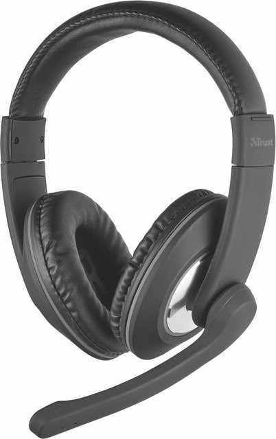 Trust Reno Gaming-Headset Over-Ear in Schwarz mit 3,5 mm Klinkenanschluss - Bild 1