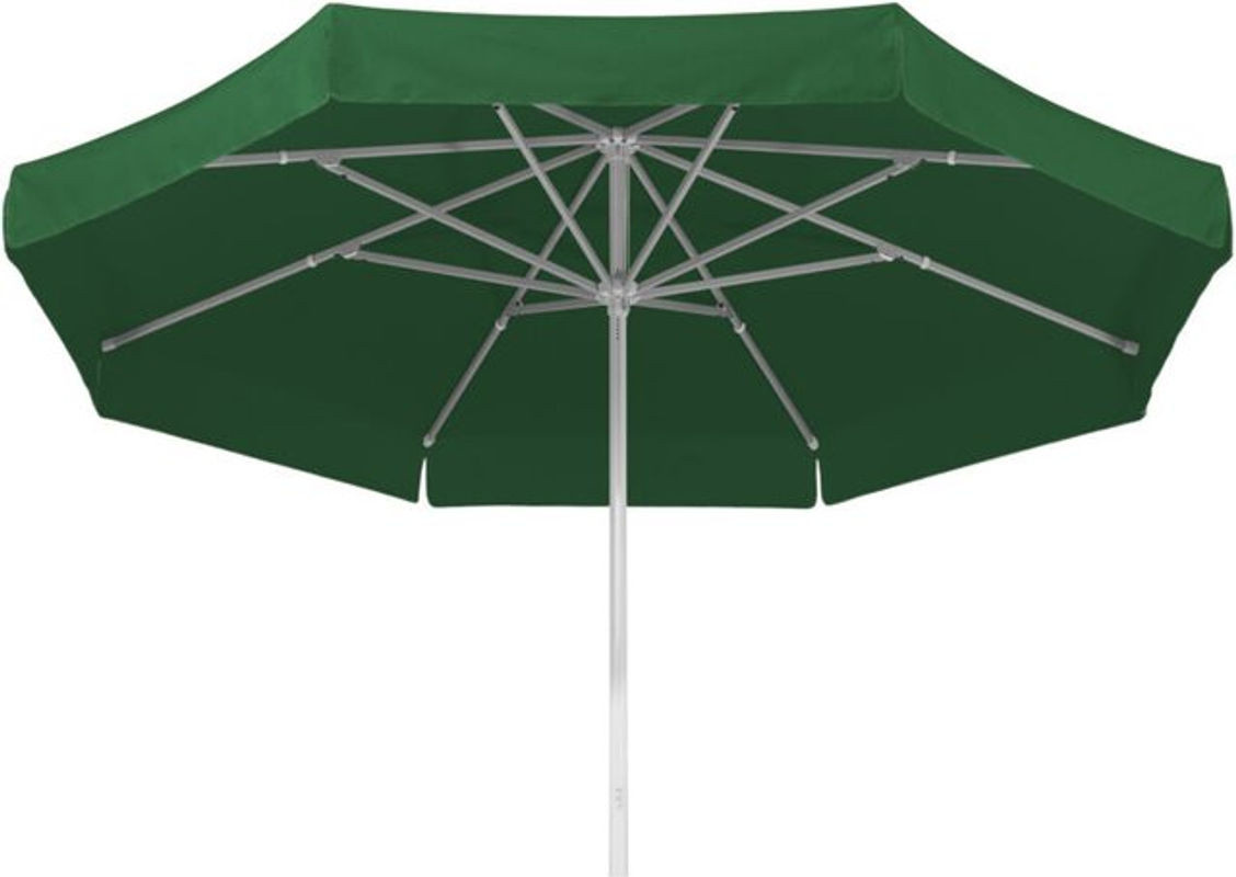 Schneider Sonnenschirm Jumbo Marktschirm Grün Durchmesser: 400 cm aus Polyester und Aluminium - Bild 1