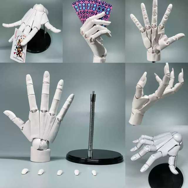 Bandai Modell-Set mit beweglicher Hand, Maßstab 1:1, links und rechts, aus Kunststoff - Bild 1